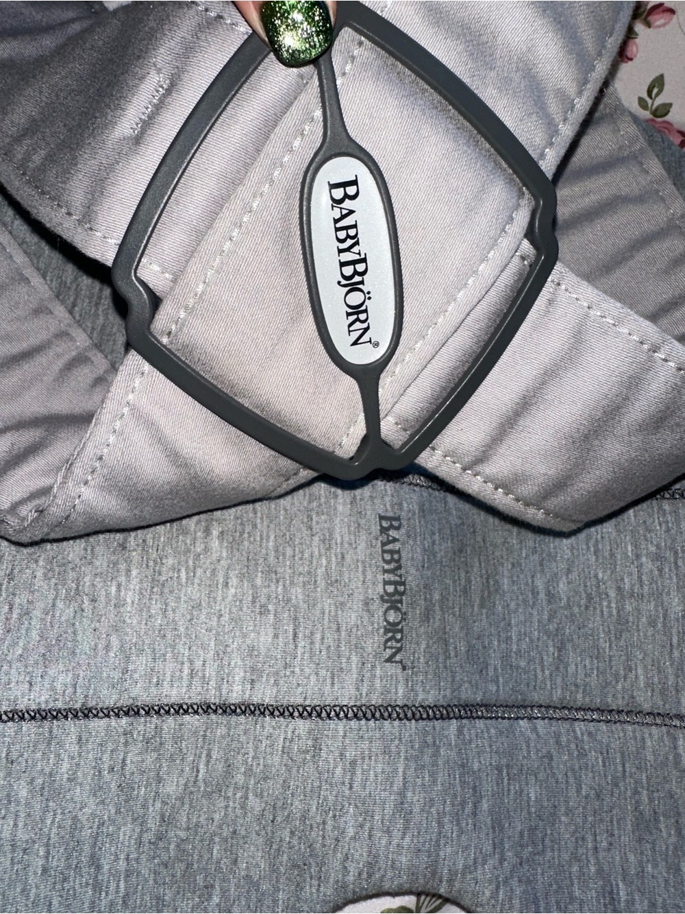 BabyBjörn Gray Travel Accessory Clip